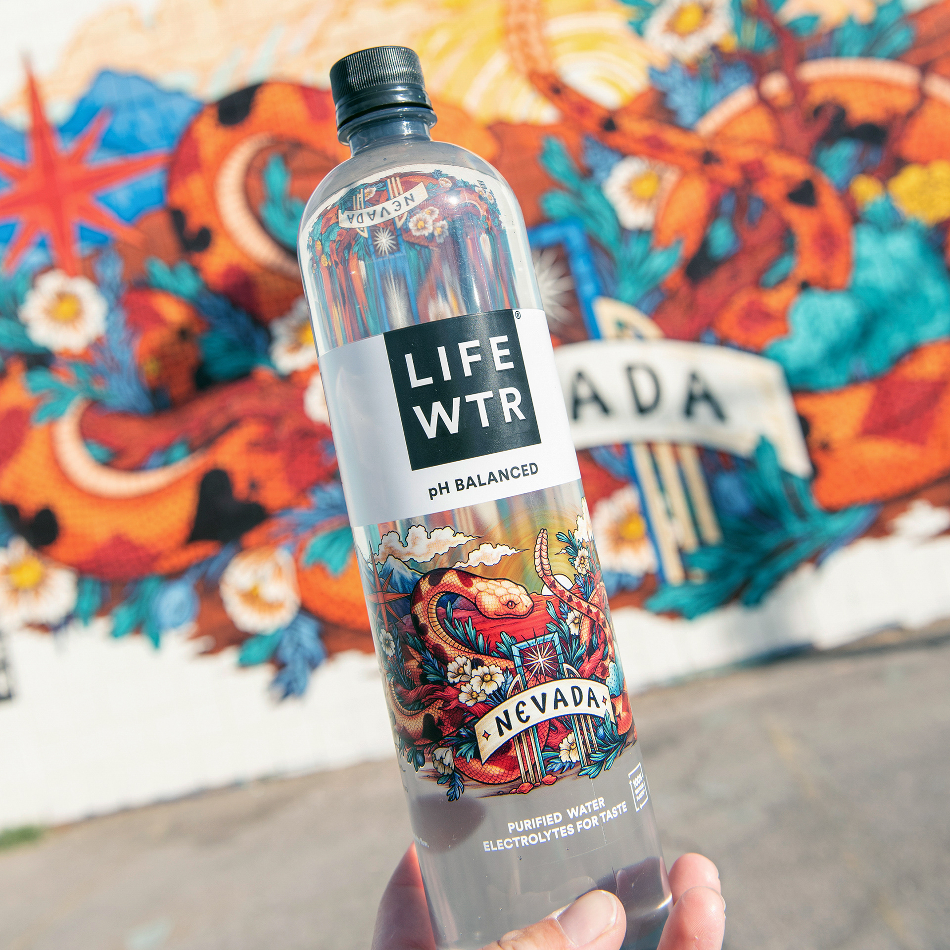國際包裝設計分享|LIFEWTR 內華達 水瓶設計